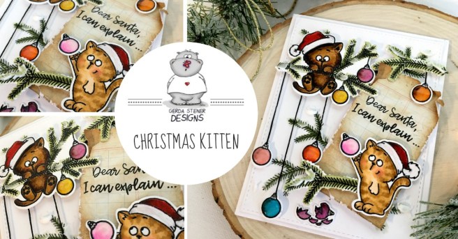 GSD CHRISTMAS KITTEN