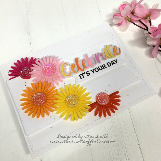 Queen &amp; Co Daisy Flowers-32819-3