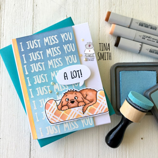 GSD-I JUST MISS YOU PUPPY-TINA SMITH-1