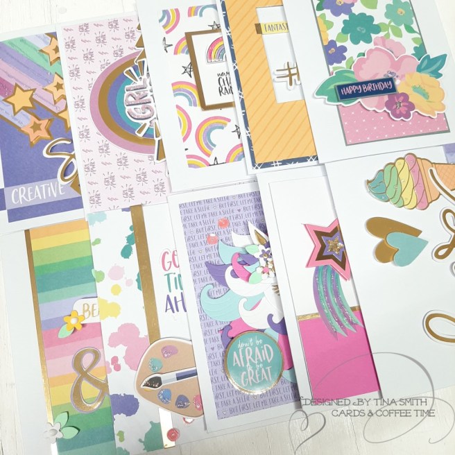 Spellbinders Card Kit of the Month FEB20_10 Cards