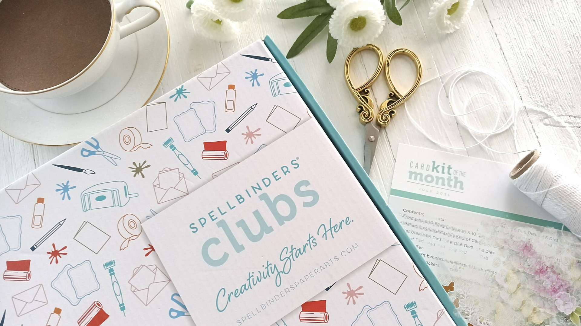 Spellbinders | Card Kit of the Month | February 2022 | Cards and Coffee ...