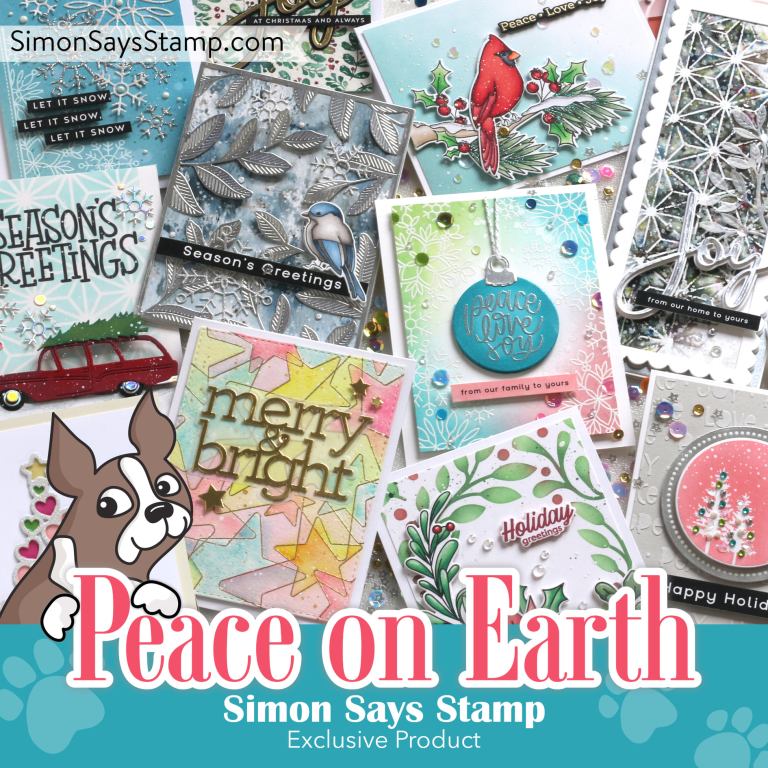 Simon Says Stamp – Peace on Earth Release | Snowflake Edges | Cards and ...