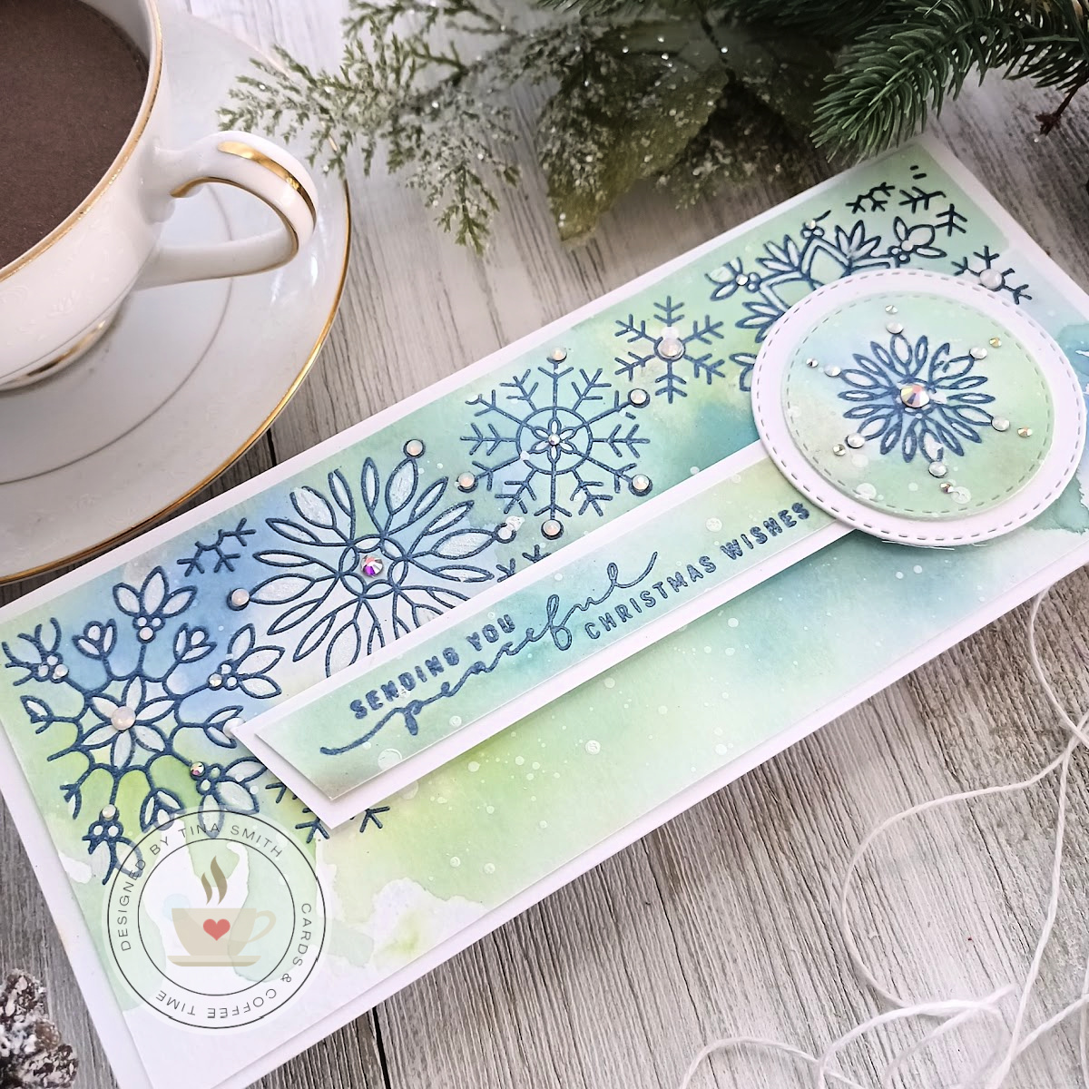 Simon Says Stamp – Peace on Earth Release | Snowflake Edges | Cards and ...