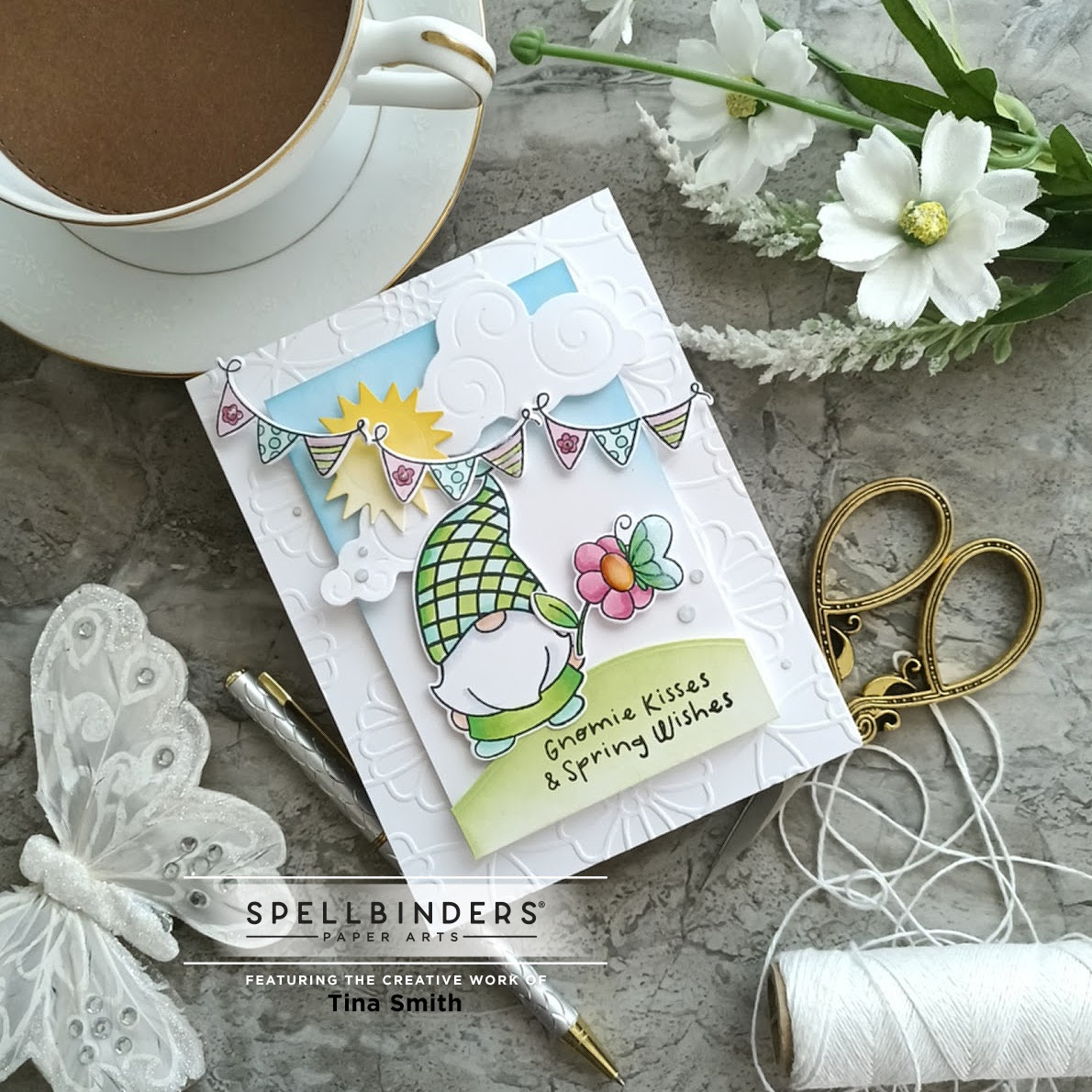 Spellbinders – March 2022 Clubs Blog Hop & Giveaway | Cards and Coffee Time