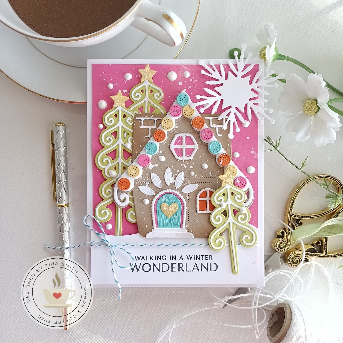 Papertrey Ink – Gingerbread House | Cards and Coffee Time