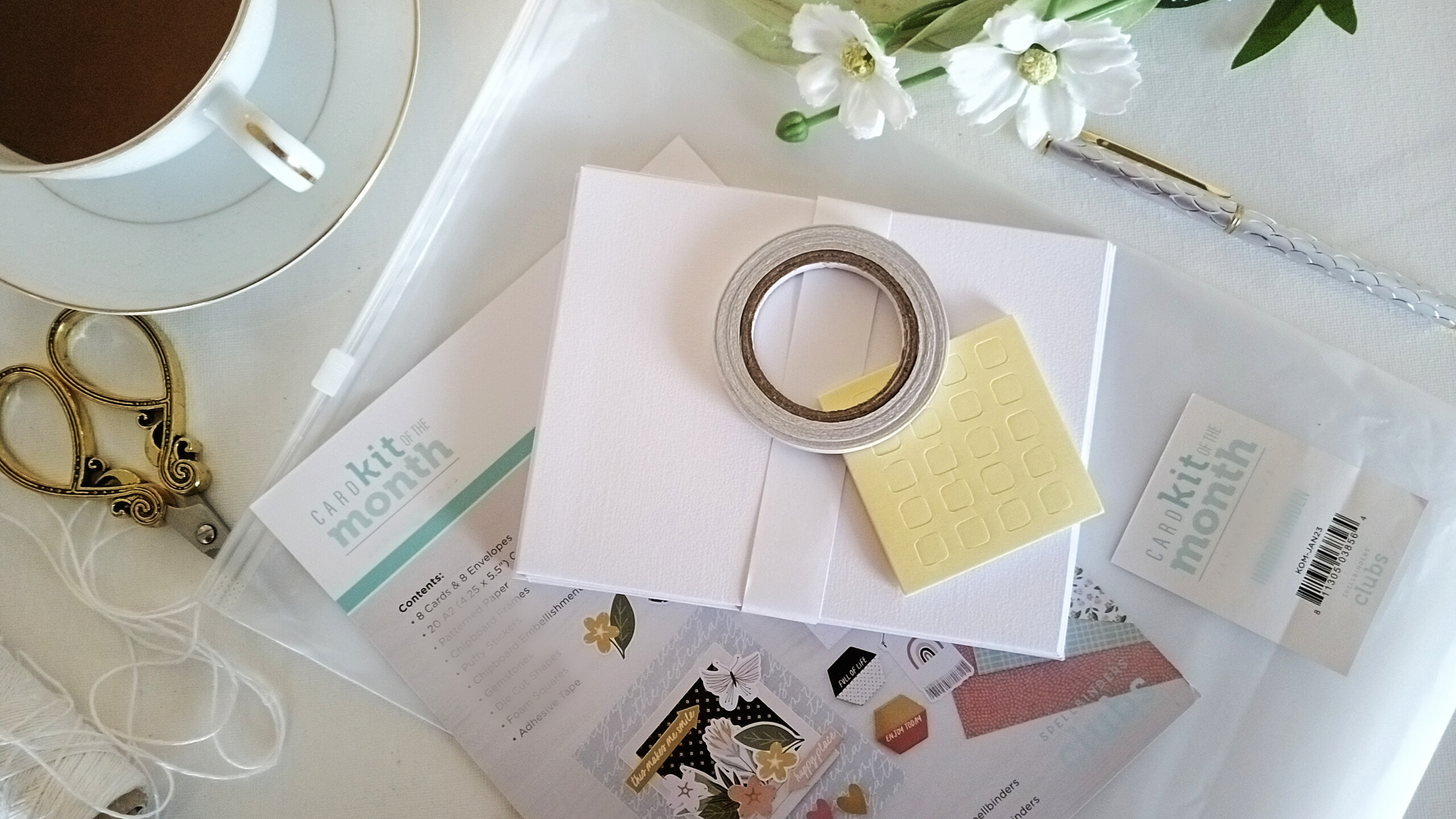 Spellbinders | Quick & Easy Card Kit | June 2023 | Cards and Coffee Time