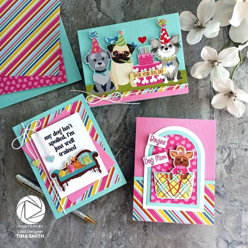 Photoplay Paper – Pampered Pooch | Cards and Coffee Time