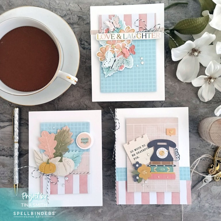 Spellbinders | Quick & Easy Card Kit | Sept 2023 | Cards and Coffee Time