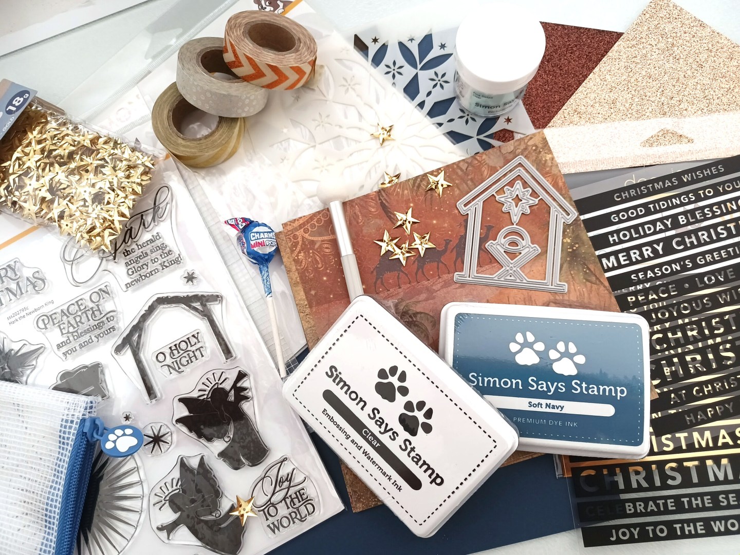 Simon Says Stamp – Hark the Newborn King Card Kit | Cards and Coffee Time