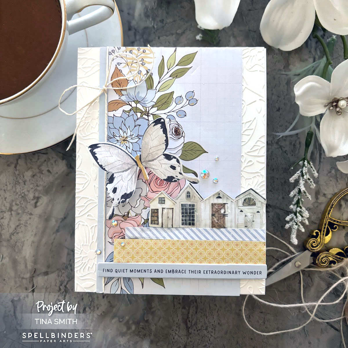 Spellbinders | Quick & Easy Card Kit | Nov 2023 | Cards and Coffee Time