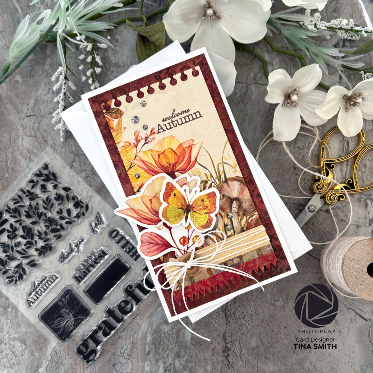 Photoplay Paper – Meadow’s Glow | Cards and Coffee Time
