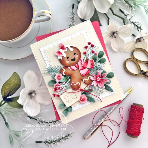 Fustelle Spellbinders 'Dancin' Gingerbread' Per Scrapbooking E Biglietti Natalizi - Formine Decorative Per Lavoretti Fai Da Te