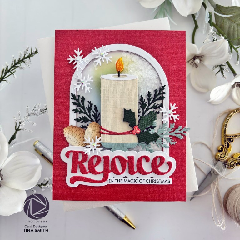 Photoplay Paper – Say It With Stamps Holiday Centerpiece | Cards and ...