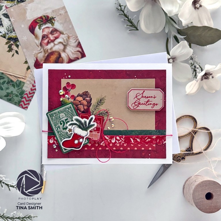 Photoplay Paper – Holiday Charm | Cards and Coffee Time