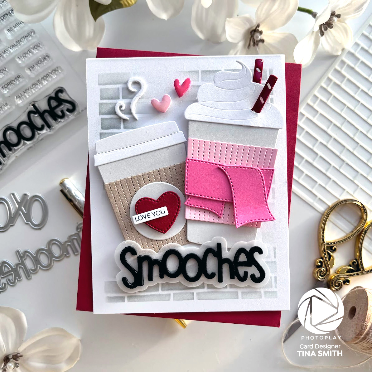 Photoplay Paper – Say It With Stamps Winter Latte | Cards and Coffee Time