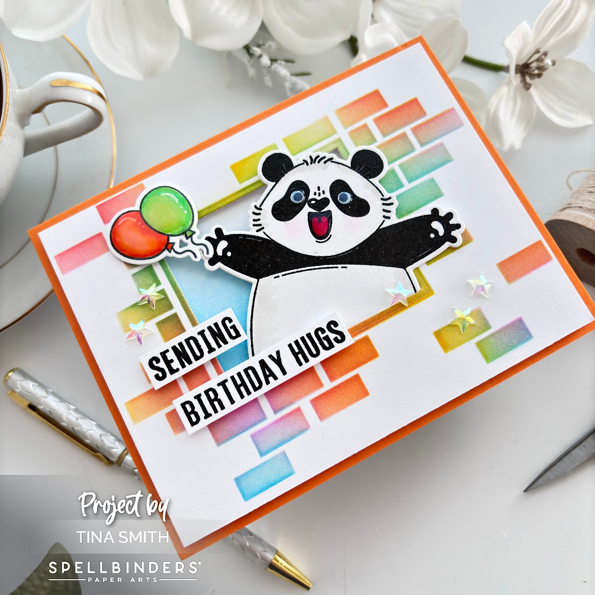 Try It Out Tuesday | Simon Hurley Big Hugs | Cards and Coffee Time