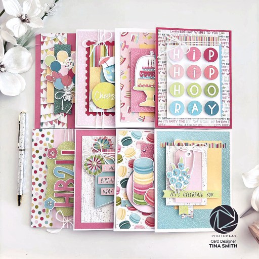 Photoplay Paper Birthday Sparkle card Kit