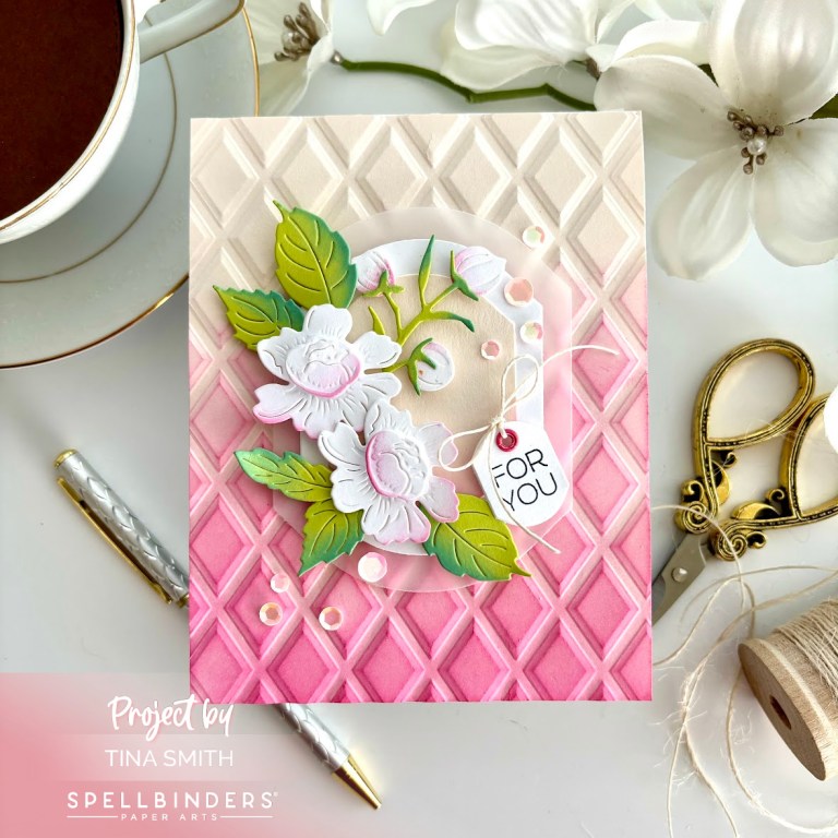Spellbinders | Mirrored Arch Labels | Cards and Coffee Time