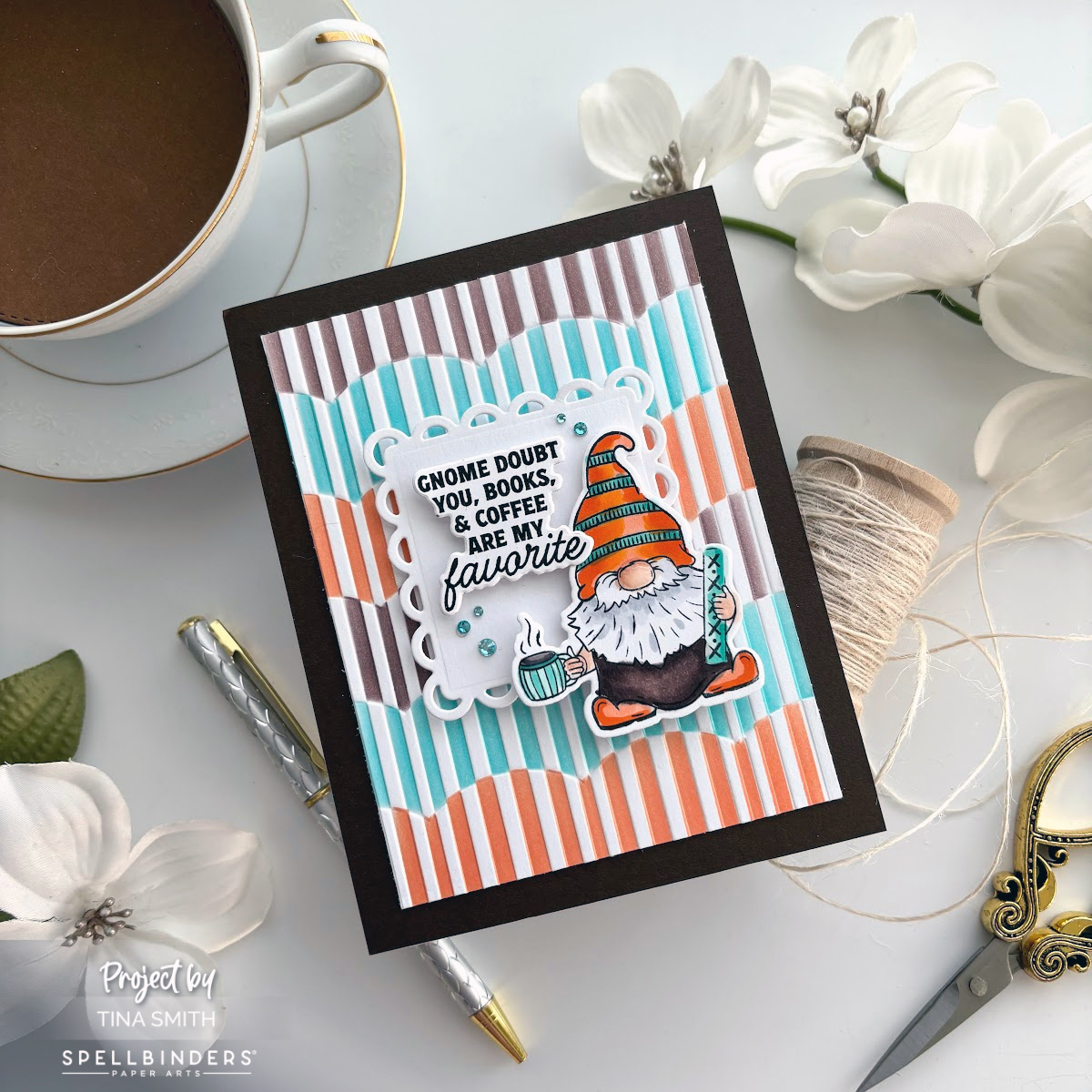 Dynamic Backgrounds - Spellbinders Stencil of the Month Club Kit for March 2024