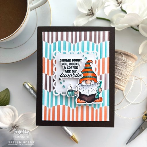 Dynamic Backgrounds - Spellbinders Stencil of the Month Club Kit for March 2024