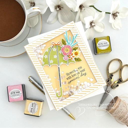 A Special Day Card with the Papertrey Weather It Together Stamp Set!