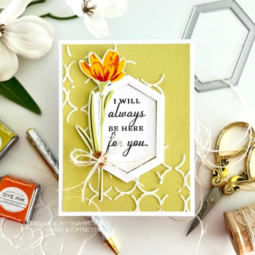 An Encouragement Card with the Papertrey March Pro Stampers Box!