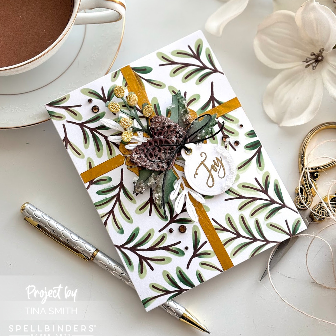 Spellbinders Stencil and Large Die of the Month Club and the Stamp & Die Club for July 2024! #Cardsandcoffeetime #Spellbinders