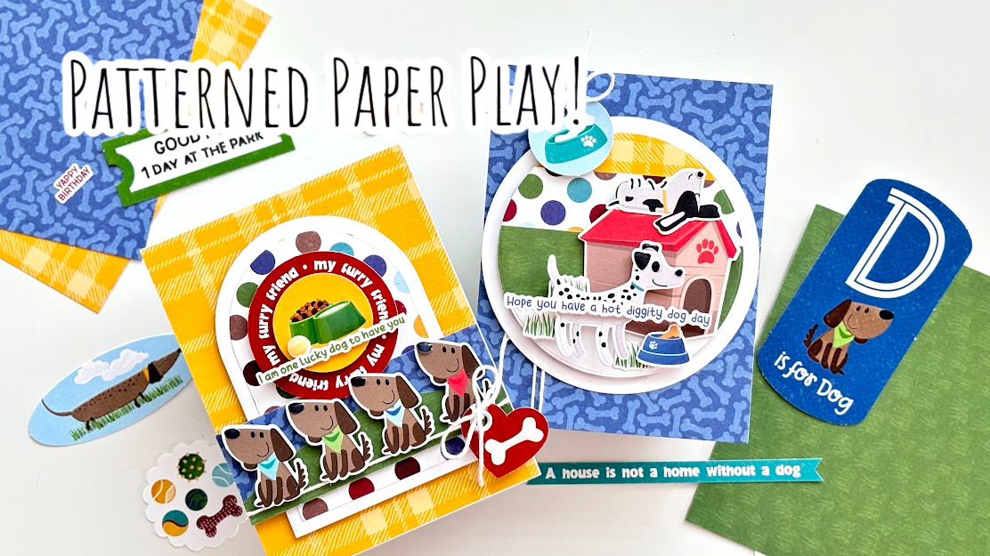 Photoplay Paper – Hot Diggity Dog Collection | Cards and Coffee Time