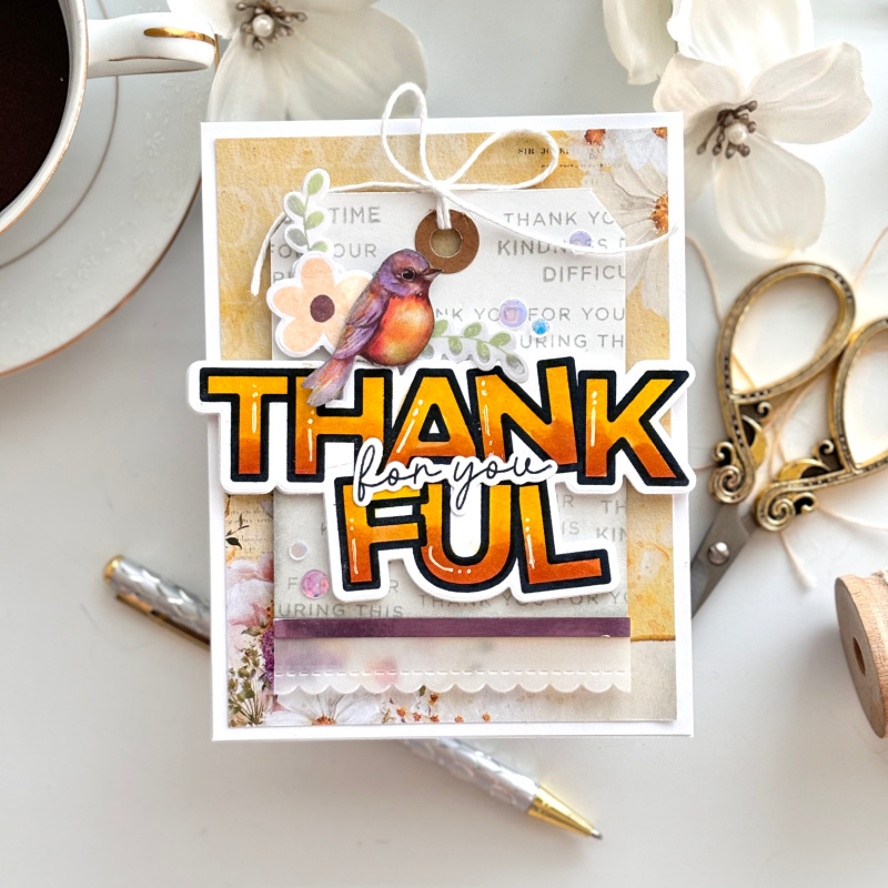 Three Cards with the Simon Says Stamp Chunky Thankful Greetings - September 2024 Card Kit! #cardsandcoffeetime #simonsaysstamp #SSSCKSeptember2024