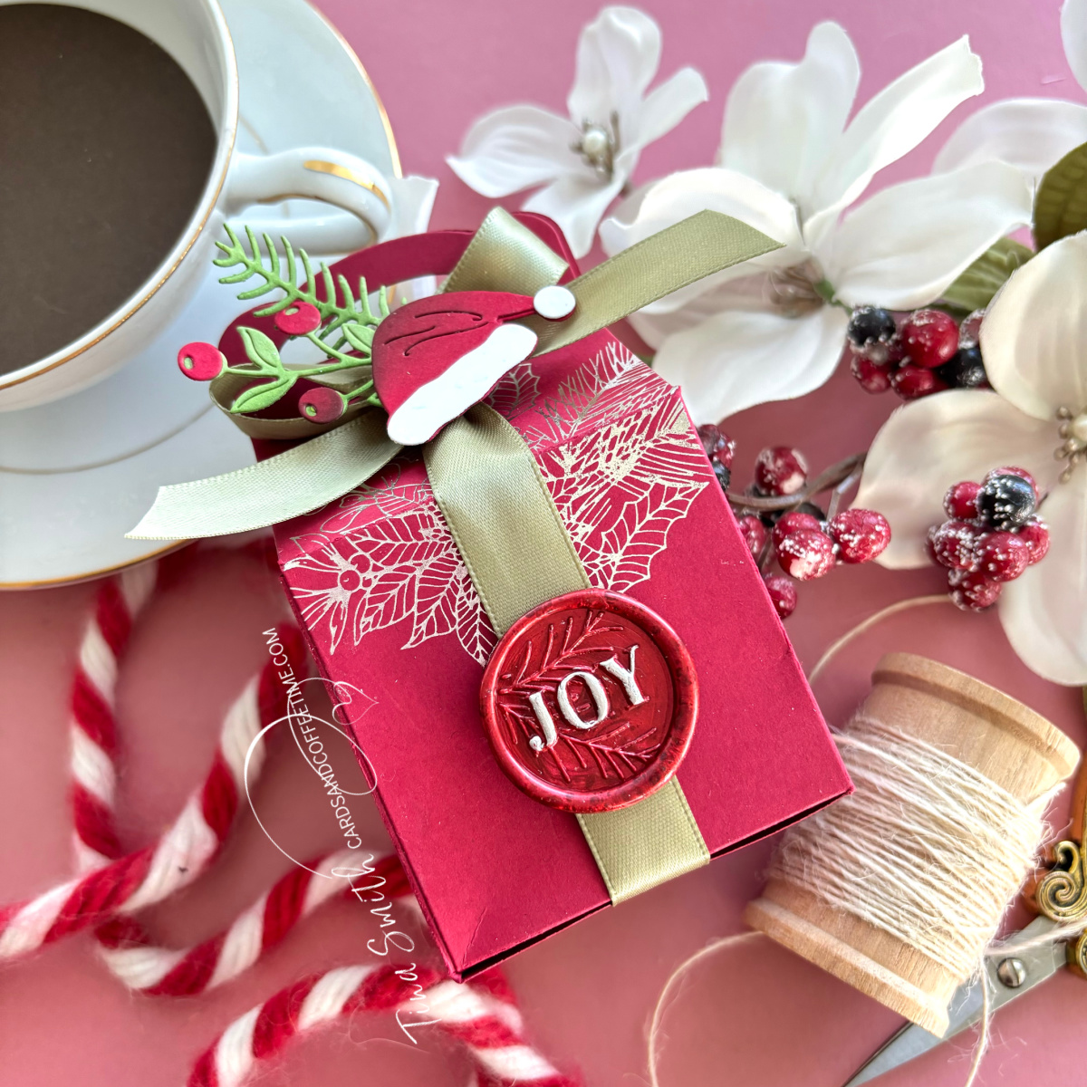 Spellbinders Sealed 3D Christmas Collection Inspiration and Tutorial #Cardsandcoffeetime #Spellbinders