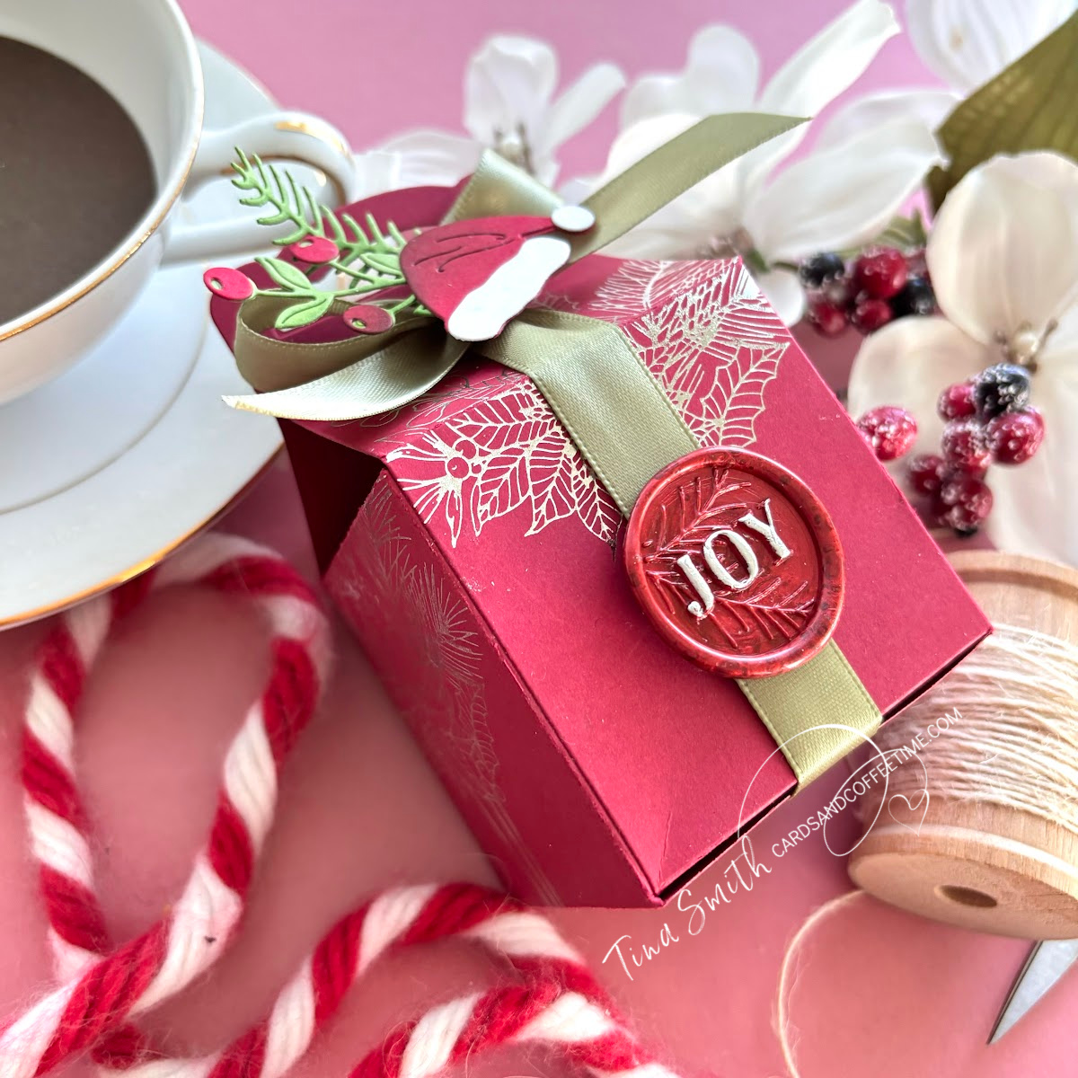 Spellbinders Sealed 3D Christmas Collection Inspiration and Tutorial #Cardsandcoffeetime #Spellbinders