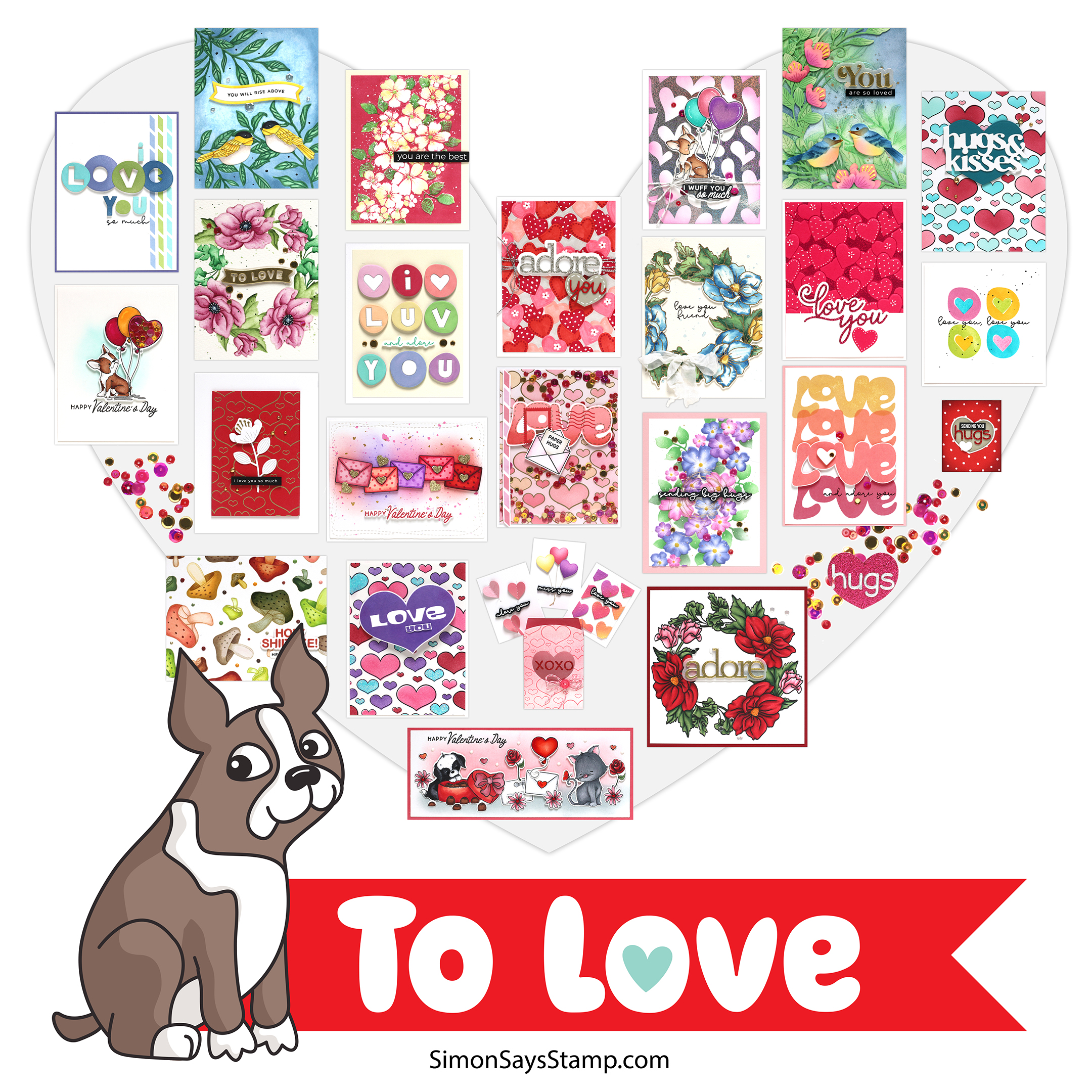 Simon Says Stamp To Love and To Be Loved Blog Hop – Day 1 | Cards and ...