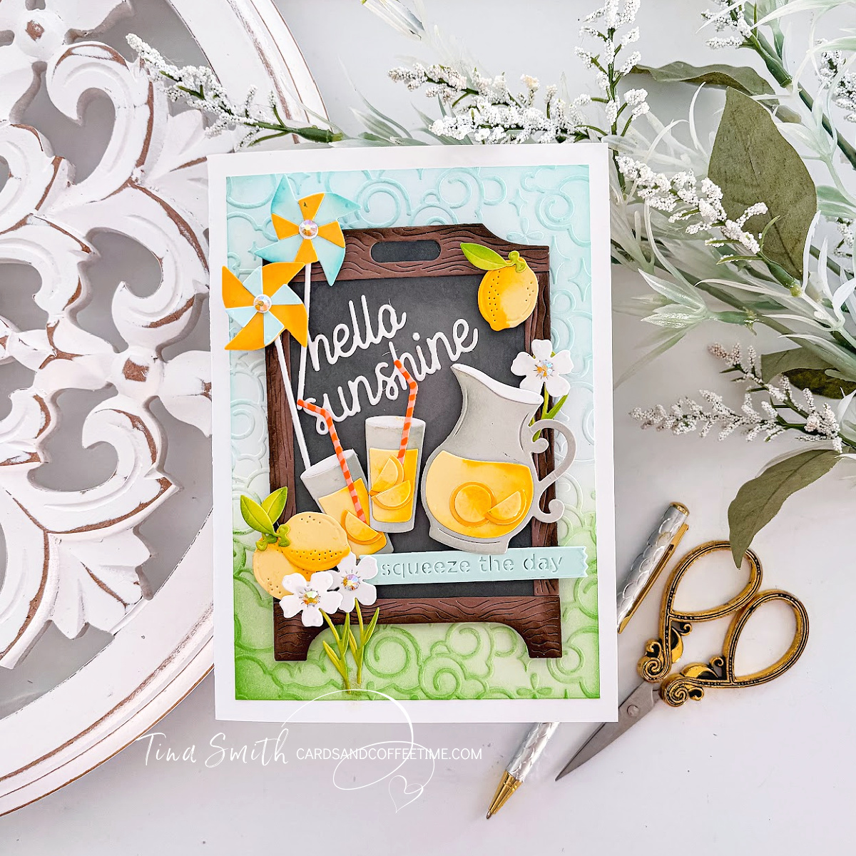 Cardmaking in 5 Easy Steps with Spellbinders Pink Lemonade | Cards and ...